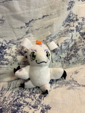 Digimon Gomamon Stuffed Plush Keychain
